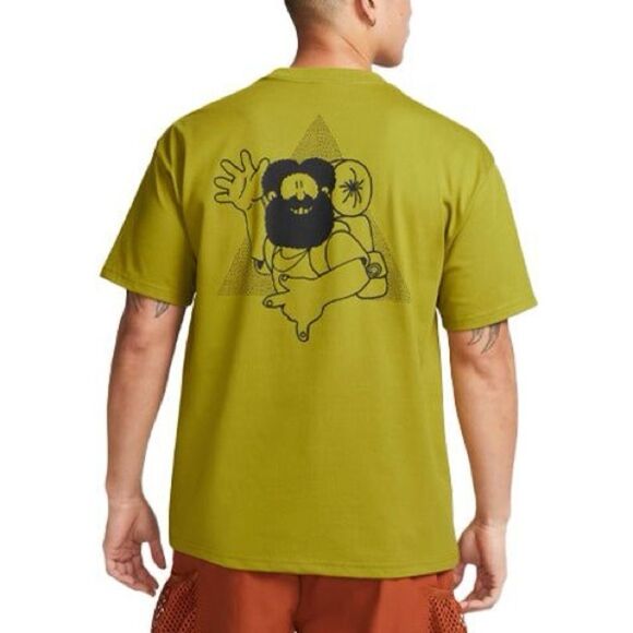 Nike ACG Hikepy Hippy Tee Moss Green Short Sleeve Small - Picture 1 of 8